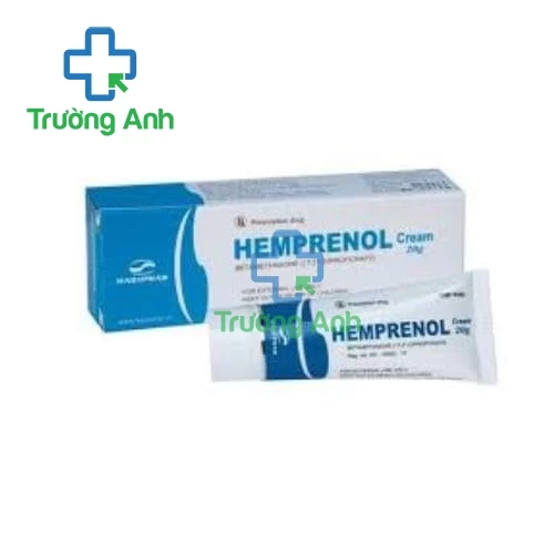 Hemprenol Cream 20g Hadiphar - Giúp điều trị các bệnh ngoài da hiệu quả (5 type)